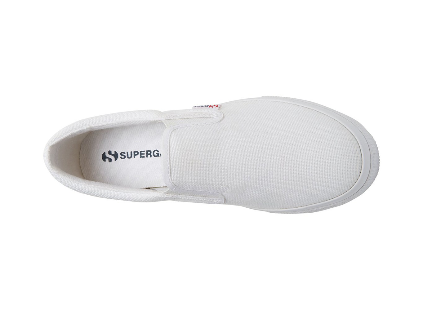 Slip On Superga Mujer Blancas - 2306 Cotw - 607138GTY